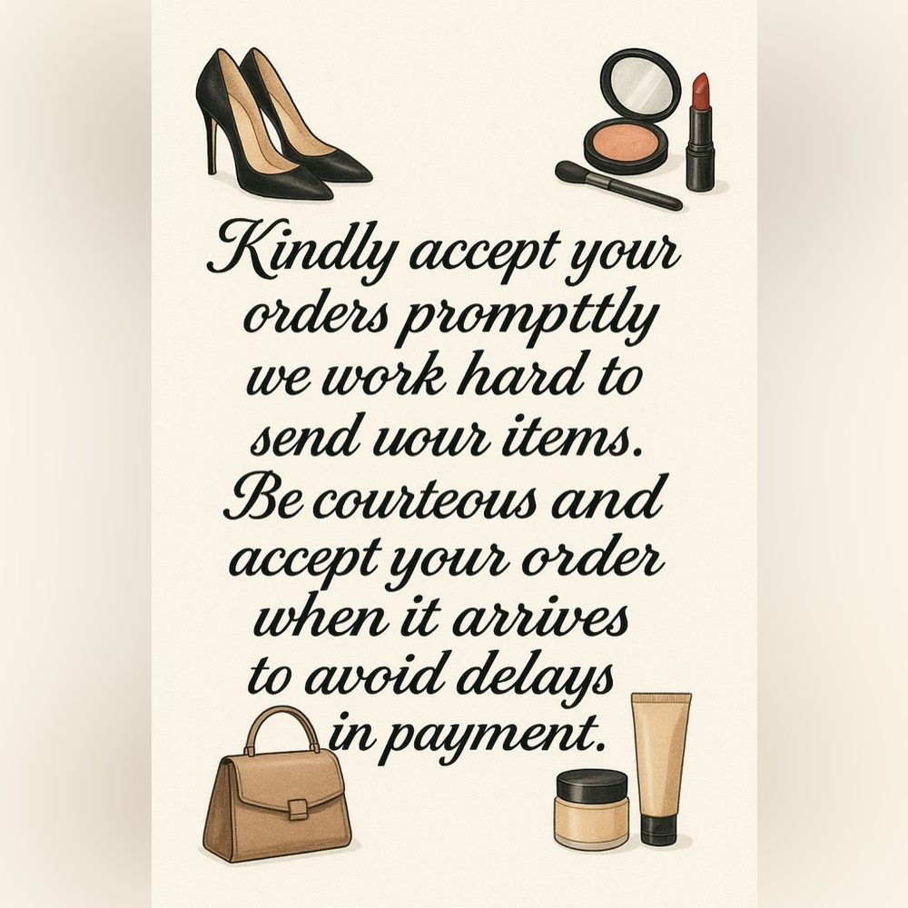PLEASE ACCEPT YOUR ORDER